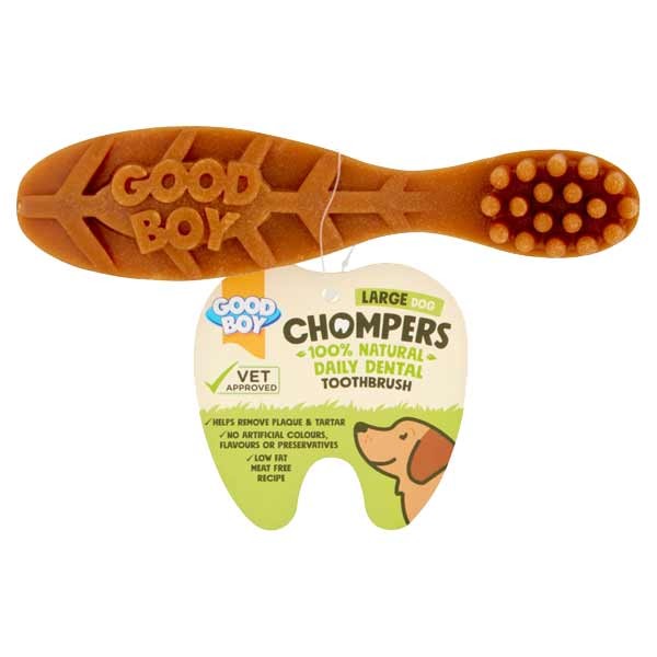 Good Boy Chompers Dental Toothbrush Large Single 65g Dog Treat