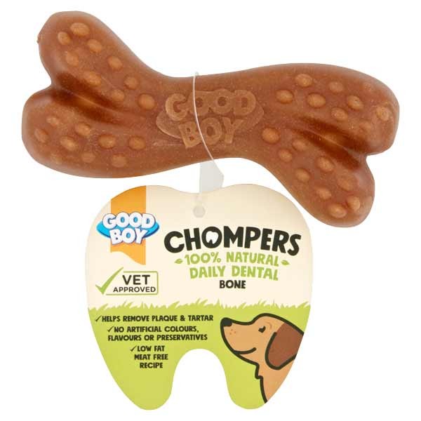 Good Boy Chompers Dental Bone Single 60g Dog Treat