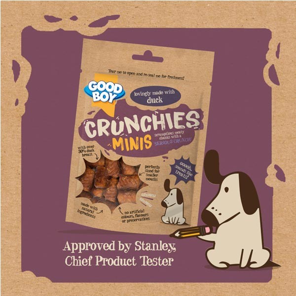 Good Boy Crunchies Mini Duck 60g Dog Treat