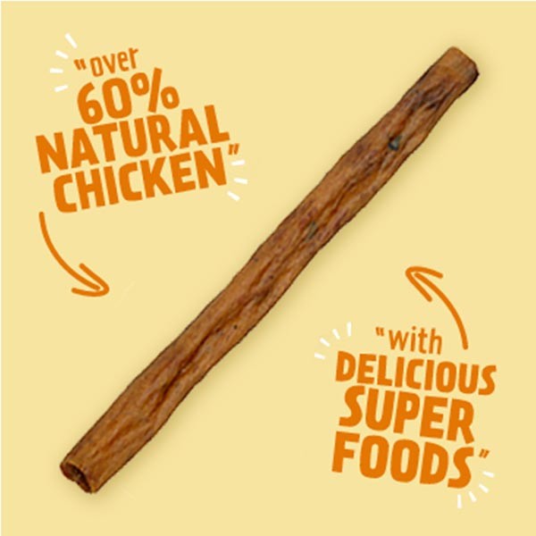 Good Boy Super Licious Chicken With Broccoli & Sweet Potato Sticks 100g Dog Treat