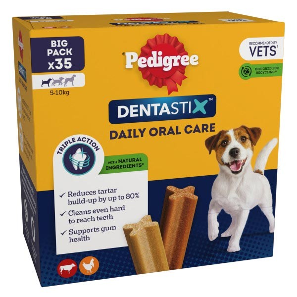 Pedigree Dentastix Daily Adult Small 35 Pack Dog Treat