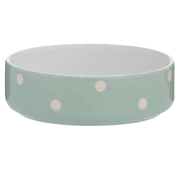 Mason Cash Polka Dot Sage Bowl 13cm