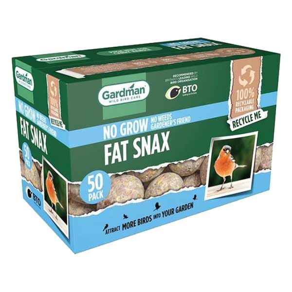 Gardman Wild Bird Care No Grow Fat Snax 50 Box