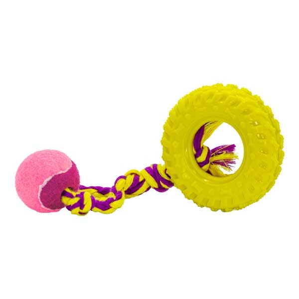 TuffsxDog Life Large Fling & Chew Tyre