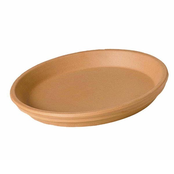 Verona Water Resistant Terracotta Saucer 26cm