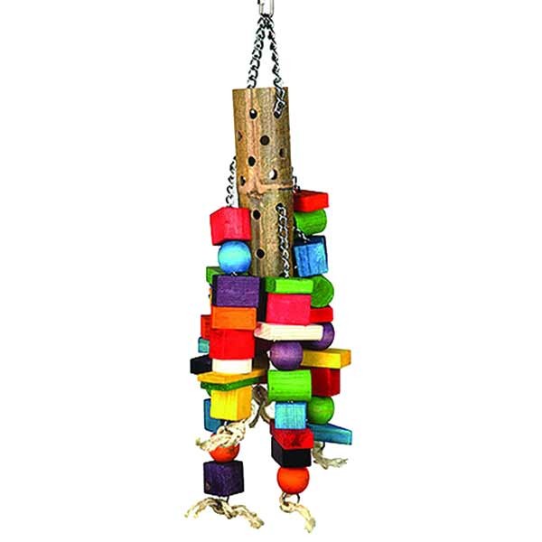 Happy Pet Bamboo Supersize Parrot Toy