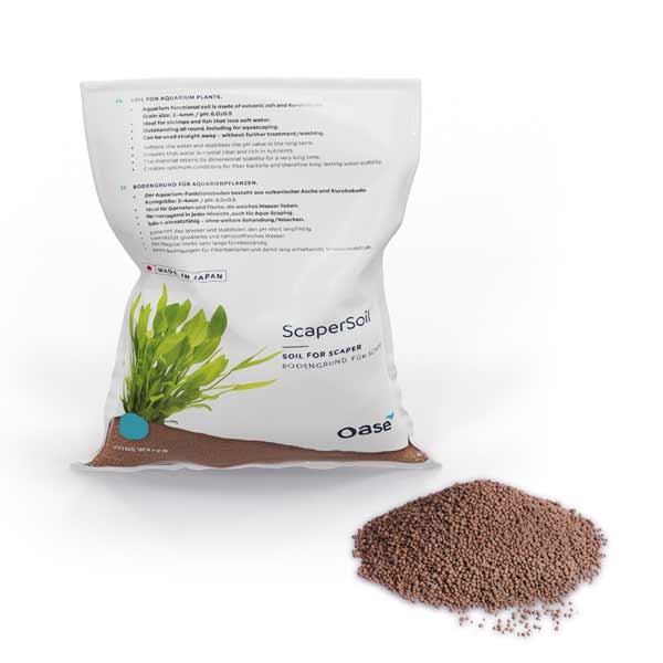 Oase ScaperSoil Brown 9 Litres 8.1kg