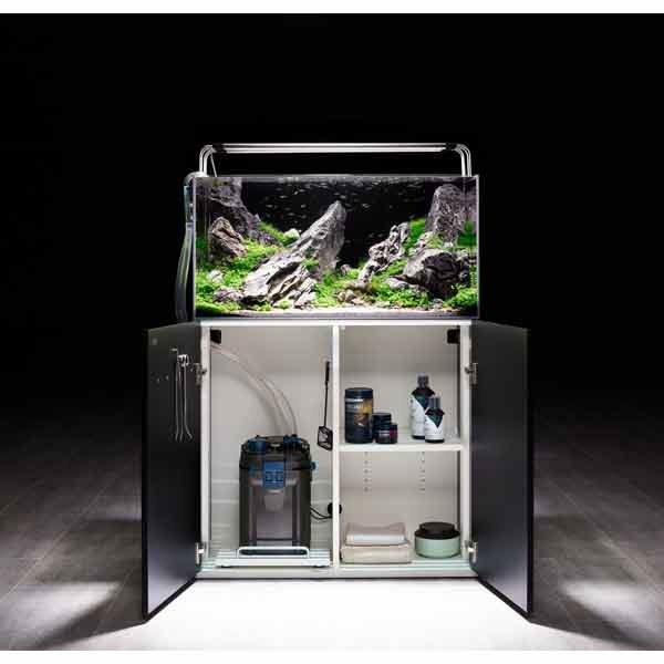 Oase ScaperLine 60 Grey Aquarium & Cabinet