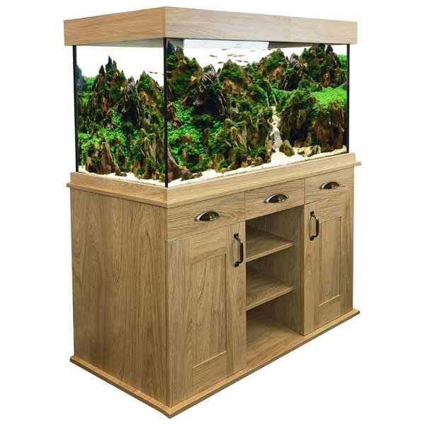 Fluval Shaker 345 Litres Hampshire Oak Aquarium & Cabinet