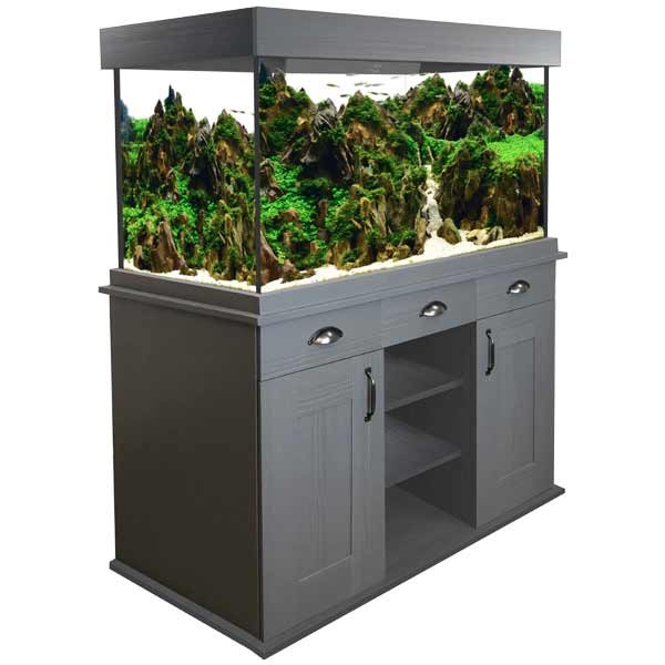 Fluval Shaker 345 Litres Slate Grey Aquarium & Cabinet