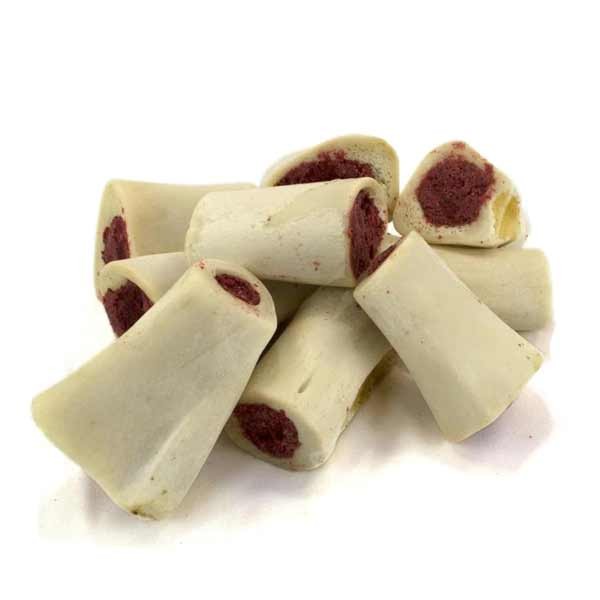 T.Forest Filled Bone Yummy Bacon Flavour Single Dog Treat