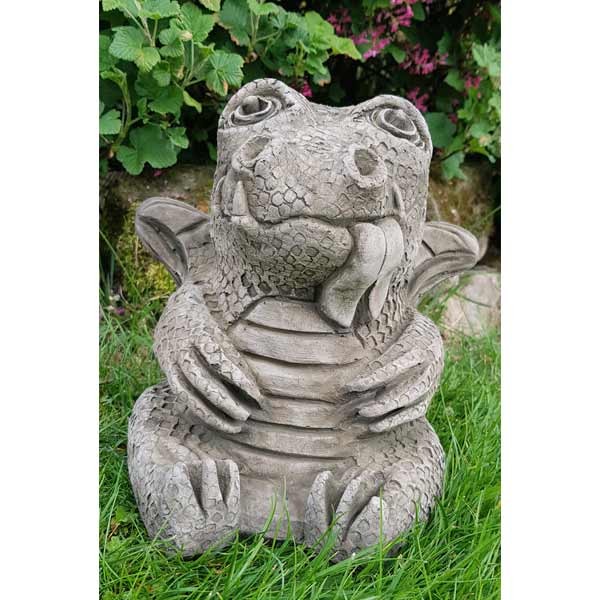 Diggle the Dragon Stone Garden Ornament 21cm