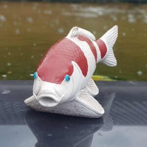 Koi Fish Stone Garden Ornament 31cm