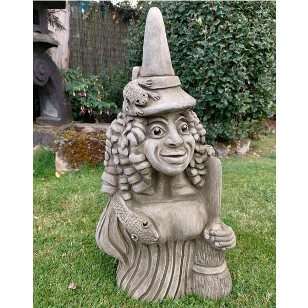 Wonda The Witch Stone Garden Ornament 61cm