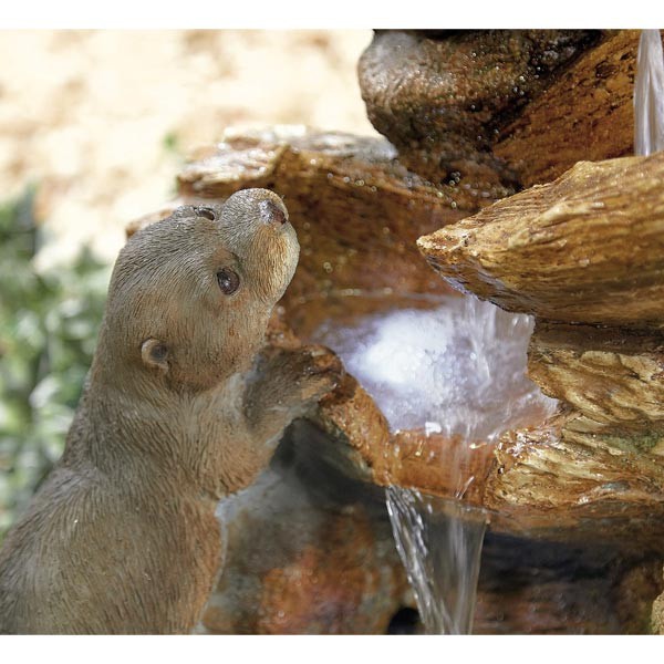 La Hacienda Otter Pools Distinctive Water Feature