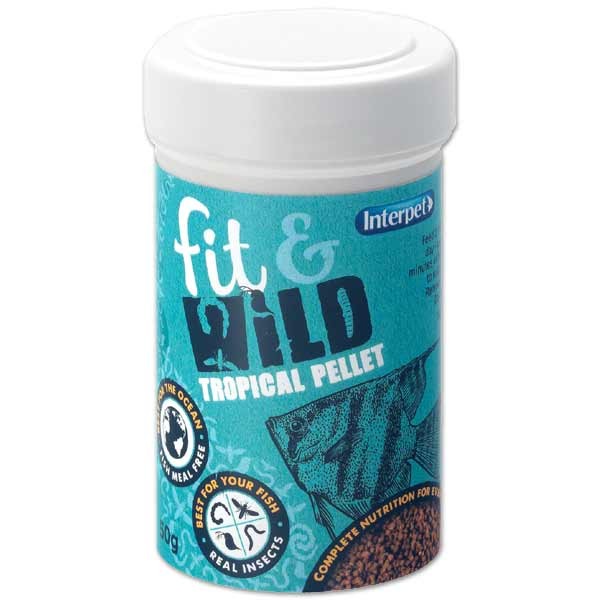 Fit & Wild Tropical Pellets 50g