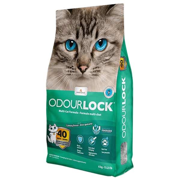 InterSand Odourlock Cat Litter Calming Breeze 6kg