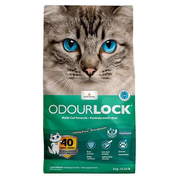 InterSand Odourlock Cat Litter Calming Breeze 6kg