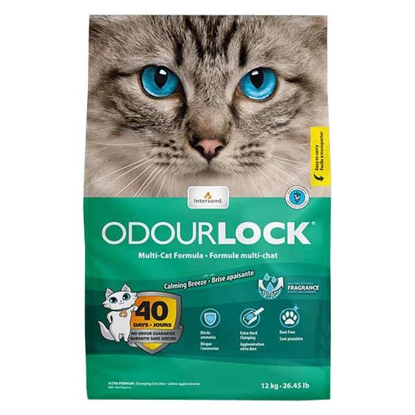 InterSand Odourlock Cat Litter Calming Breeze 12kg