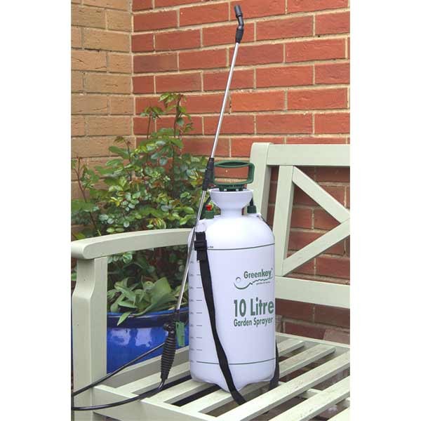 Greenkey Pressure Sprayer with Extension Lance 10 Litre