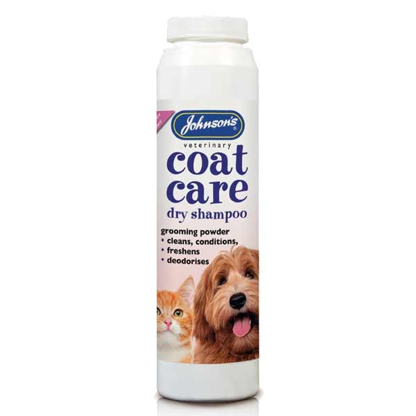 Johnson's Coat Care Dry Shampoo Baby Powder 85g