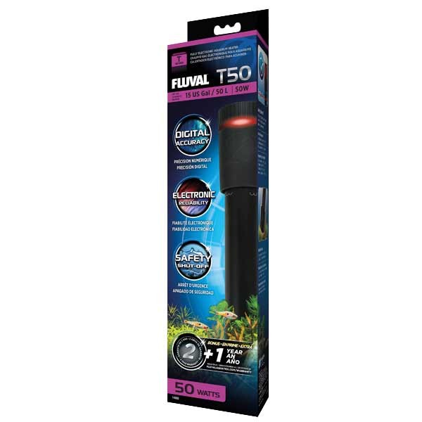 Fluval T Series T50 Fully Electronic Aquarium Heater