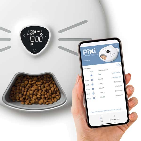 Catit Pixi Smart 6-Meal Feeder