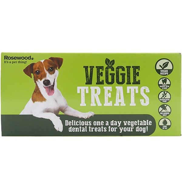 Rosewood Daily Eats Vegies Carrot & Broccoli Single Dog Treat