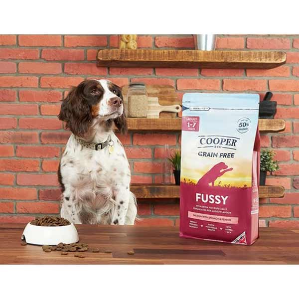 Cooper & Co Fussy Salmon with Spinach & Fennel 1.5kg Dry Dog Food