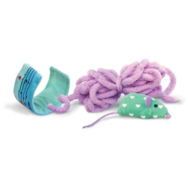 KONG Pull-A-Partz Yarnz Cat Toy