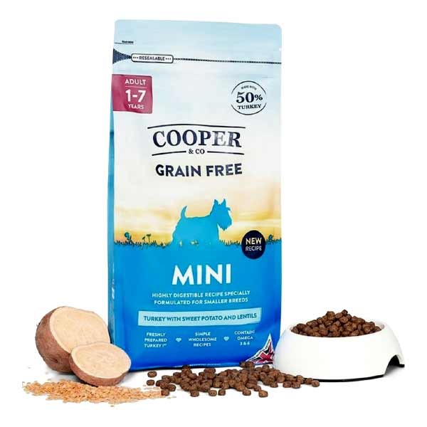 Cooper & Co Mini Turkey with Sweet Potato & Lentils 1.5kg Dry Dog Food