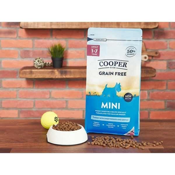 Cooper & Co Mini Turkey with Sweet Potato & Lentils 1.5kg Dry Dog Food