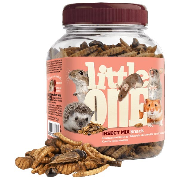 Little One Insect Mix Snack For Omnivores Small Mammal 75g