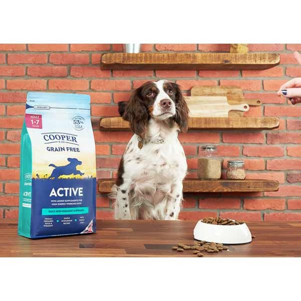 Cooper & Co Active Duck with Pheasant & Spinach 1.5kg Dry Dog Food