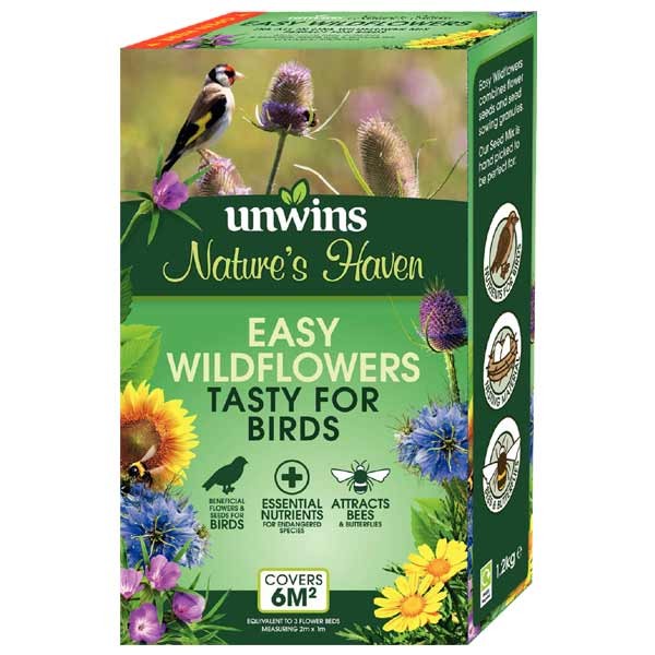 Natures Haven Easy Wildflowers Tasty for Birds 1.2kg