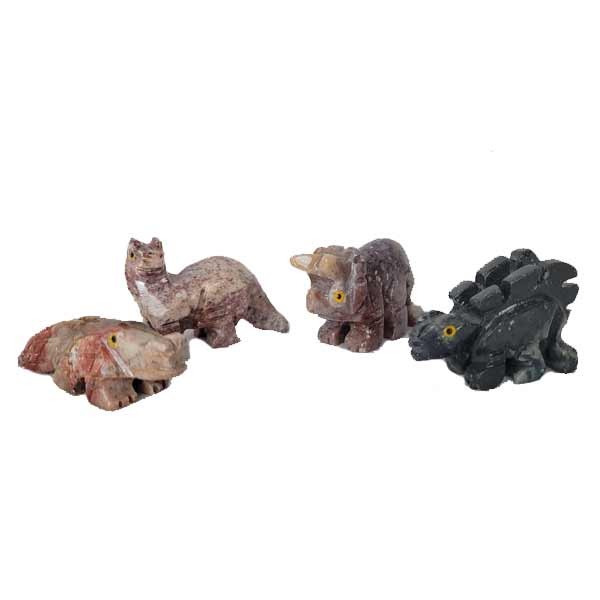 British Fossils Mini Soapstone Animals