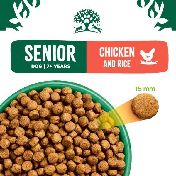 James Wellbeloved Chicken & Rice Senior 2kg Dry Dog Food