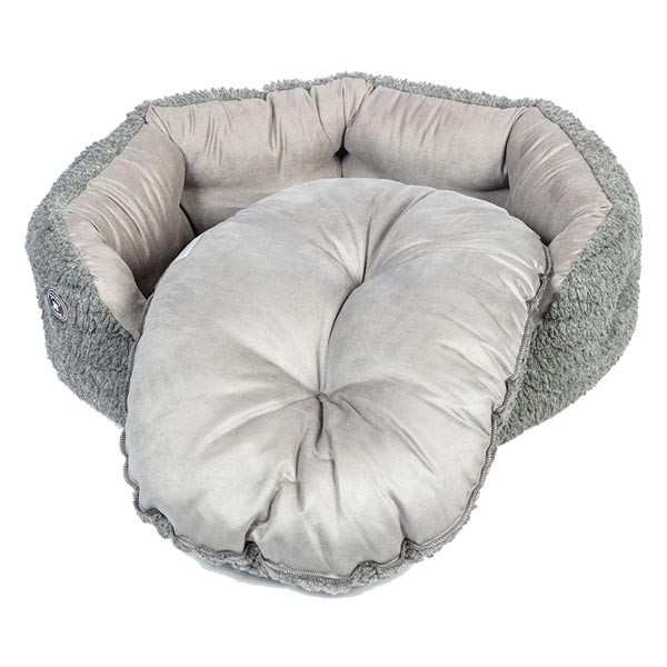 Danish Design Bobble Pewter Deluxe Slumber Bed 24"