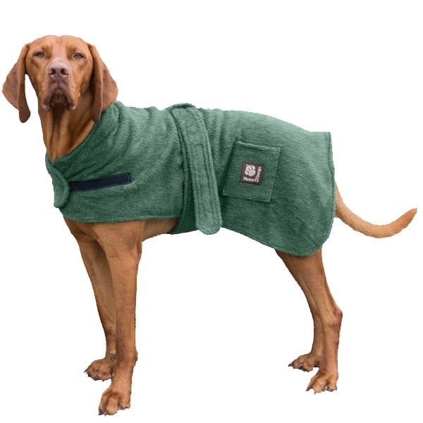 Danish Design Dog Robe Green 30cm