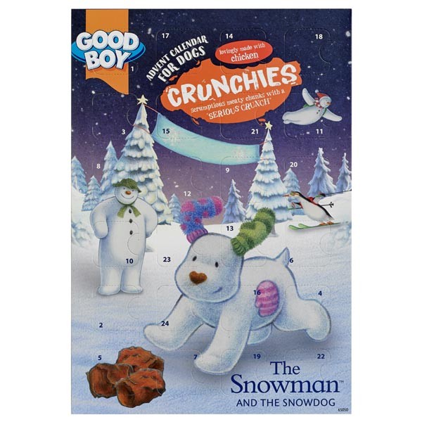 The Snowman & the SnowDog x Crunchies Advent Calendar for Dogs