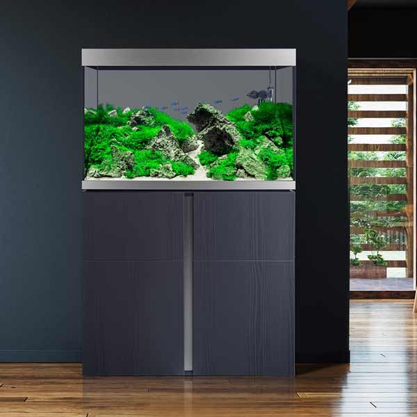 Fluval Siena 272 Litres Black Aquarium & Cabinet Kit