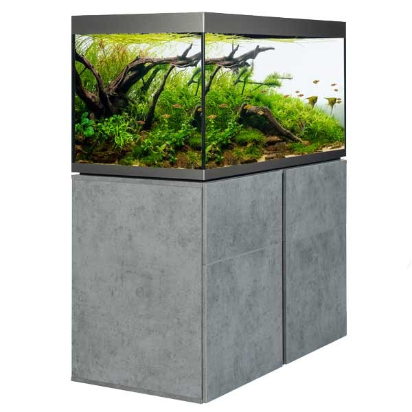 Fluval Siena 332 LitresChicago Concrete Aquarium & Cabinet Kit