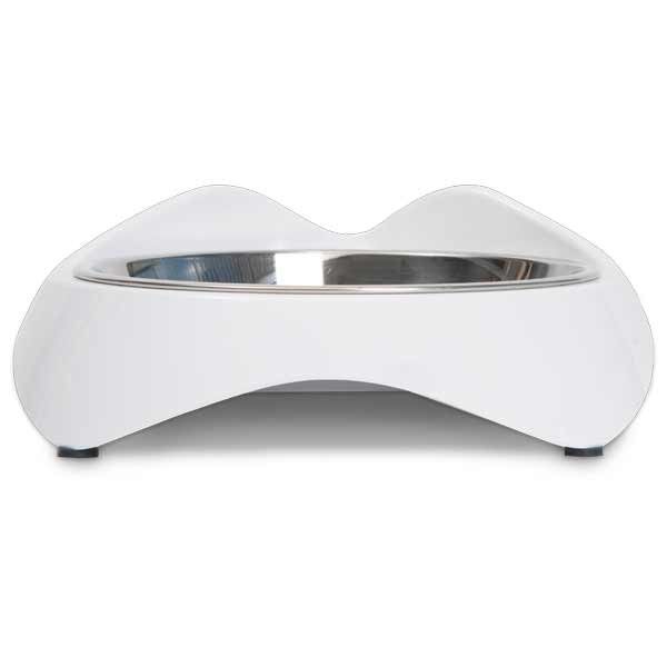 Catit Pixi Single Feeding Dish White