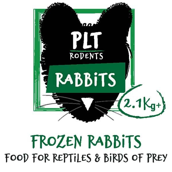 PLT Rodents Frozen Rabbit 2.1kg+