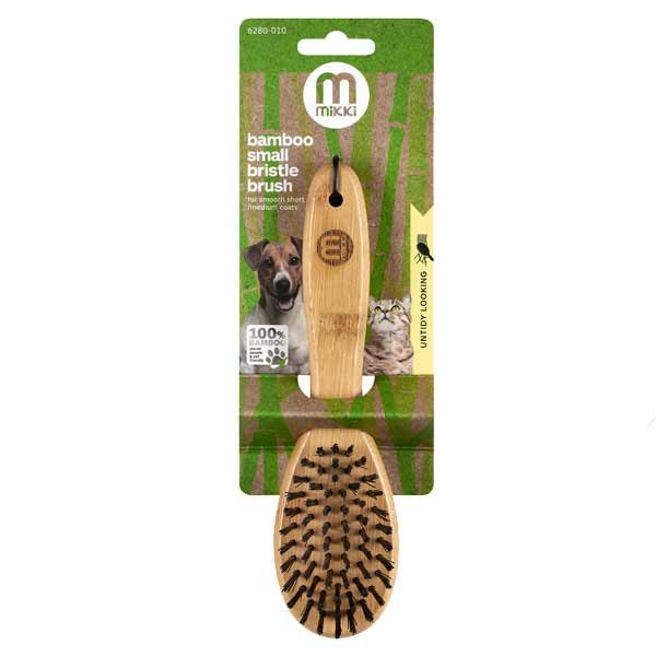 Mikki Bamboo Bristle Brush – Small