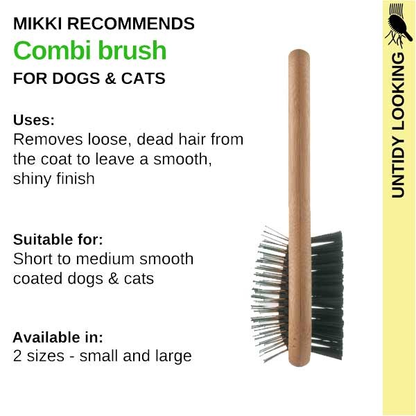 Mikki Bamboo Combi Brush – Small