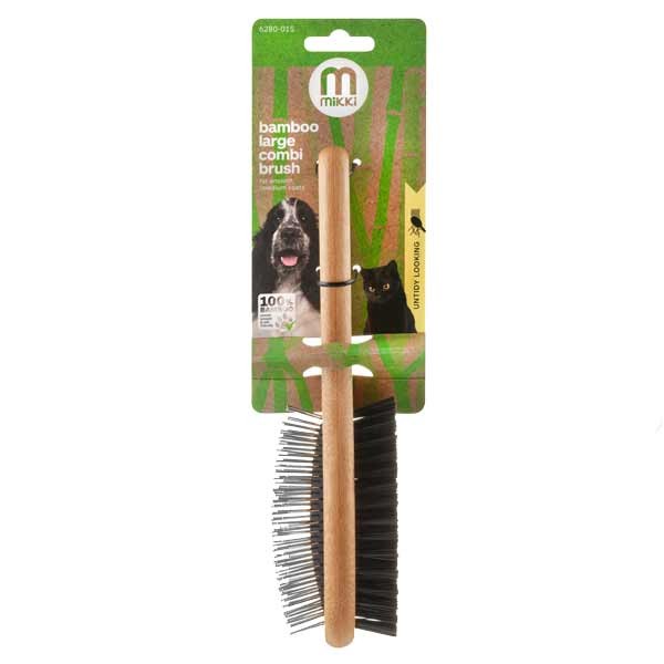 Mikki Bamboo Combi Brush – Large