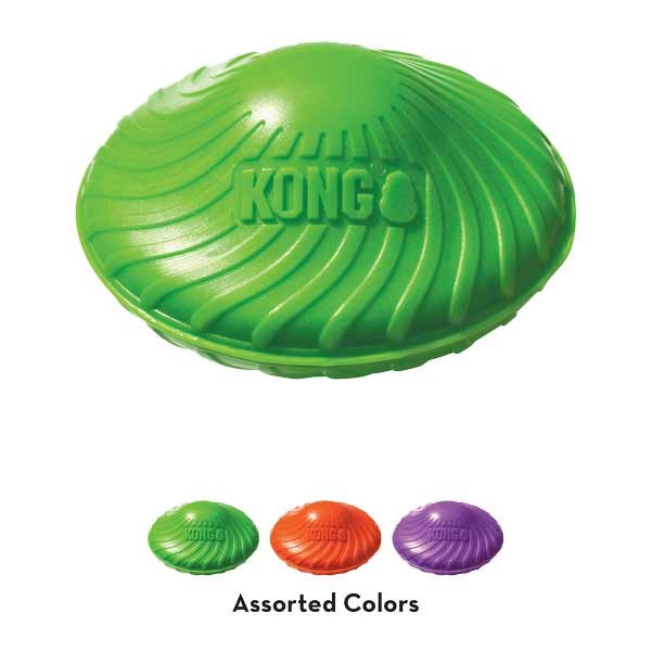 KONG Squeezz Orbitz Saucer Small/Medium Assorted Colours