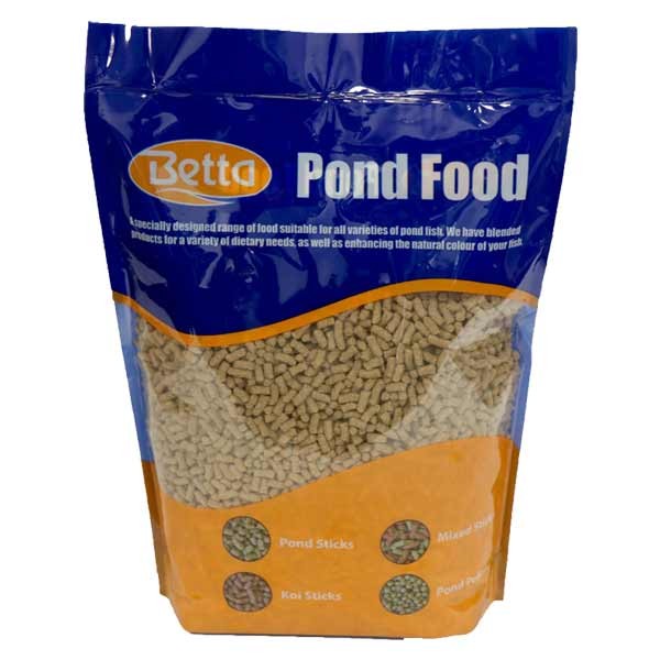 Betta Pond Complete Floating Sticks Pouch 1kg