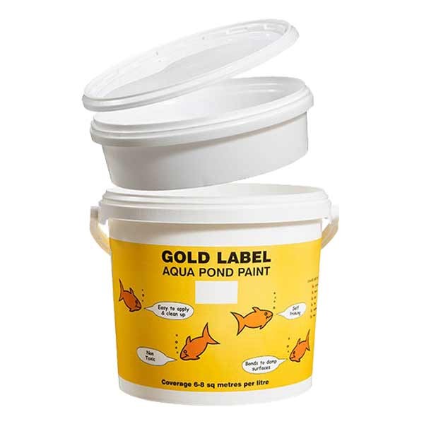 Gold Label Aqua Pond Paint Black 2.5 Litres